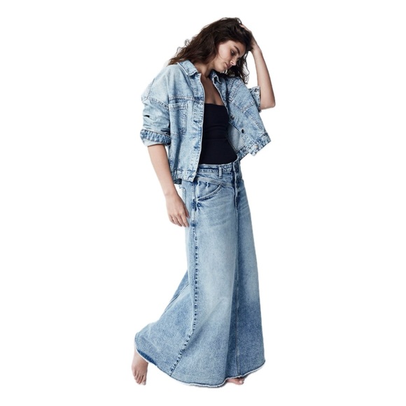 Free PeopleCome As You Are Maxi Skirt NWT